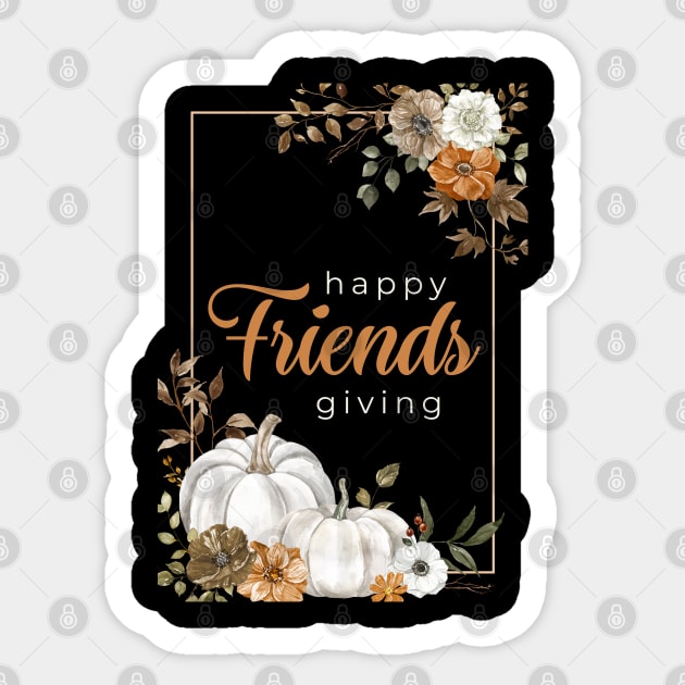 Happy Friendsgiving Sticker by Enriched by Art